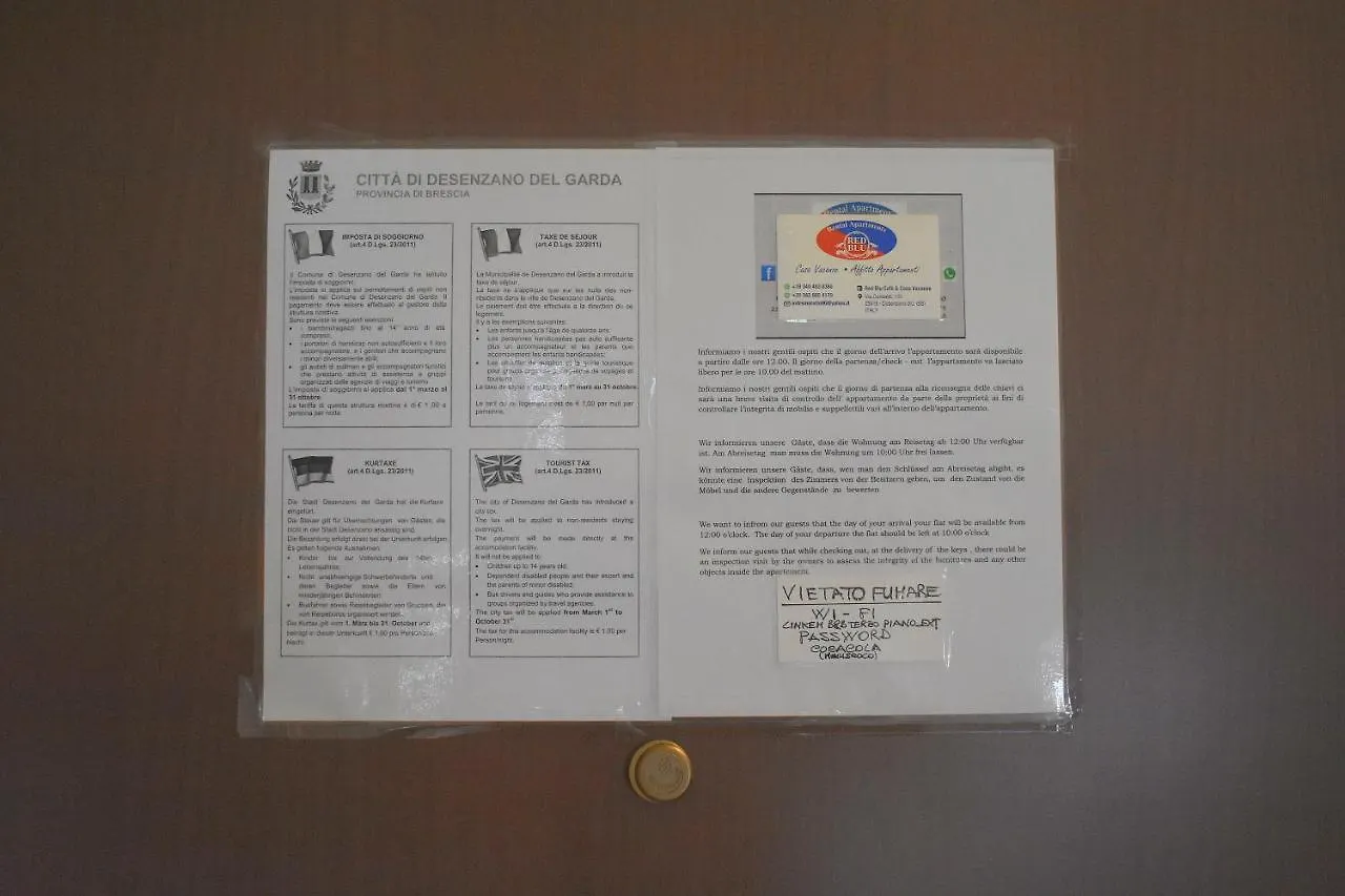 Holiday home Red & Blu Apartments Desenzano del Garda